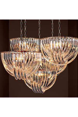 Lucite Loop Chandelier L | Eichholtz Murano | Oroa.com