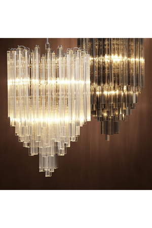 Nickel Glass Chandelier | Eichholtz Salerno | Oroa.com