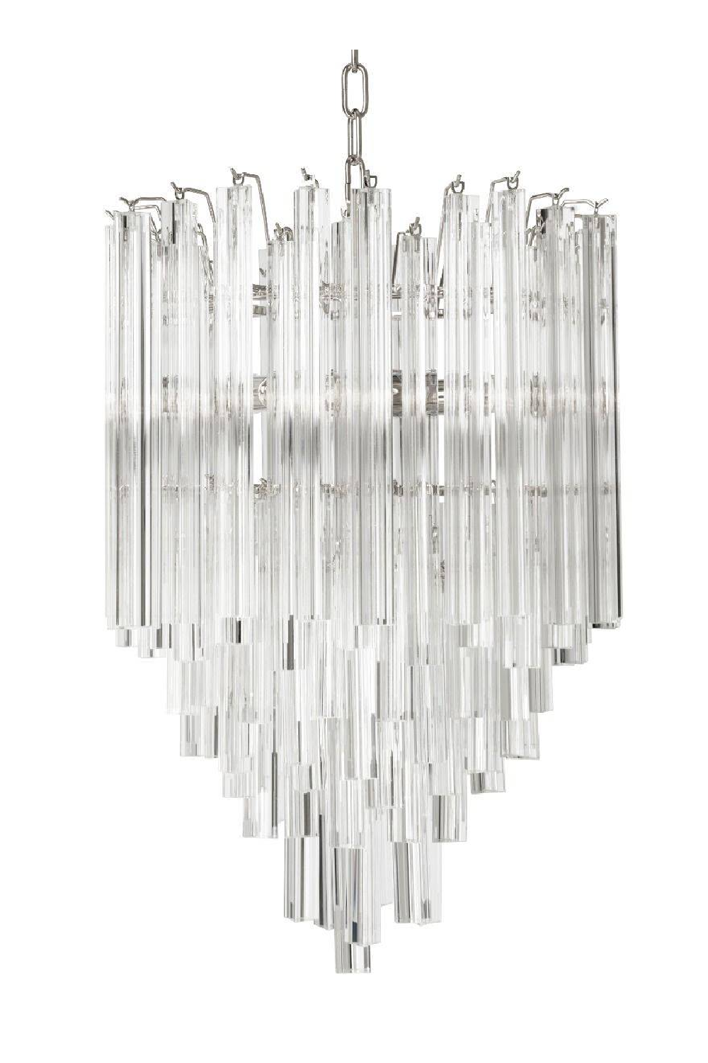 Nickel Glass Chandelier | Eichholtz Salerno | Oroa.com