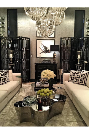 Silver Tree Stump Coffee Table | Eichholtz Sceptre | Oroa.com