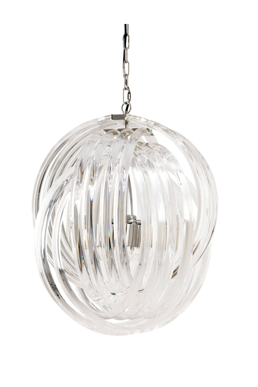 Lucite Loop Chandelier | Eichholtz Marco Polo | Oroa.com