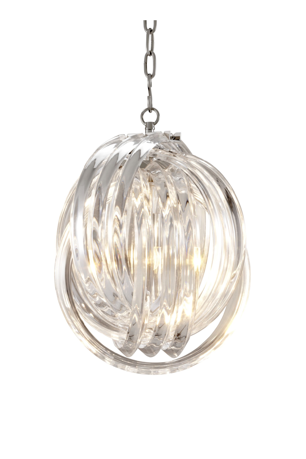 Lucite Loop Chandelier | Eichholtz Marco Polo | Oroa.com