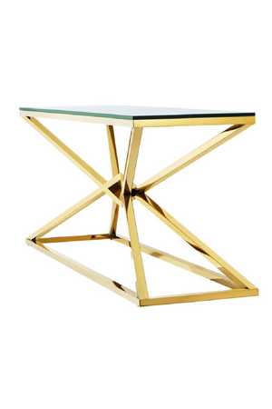 Brass Crossed-Leg Console Table | Eichholtz Connor L | Oroa.com