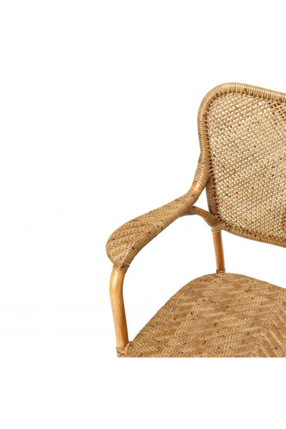 Handwoven Rattan Dining Armchair | Eichholtz Colony | Oroa.com