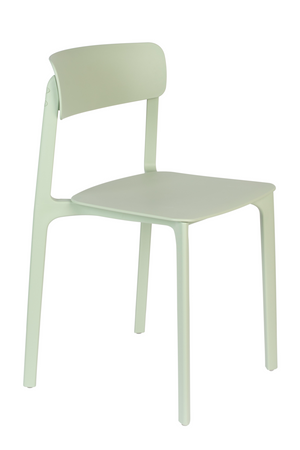 Fiberglass Modern Dining Chairs (4) | DF Clive | Oroa.com