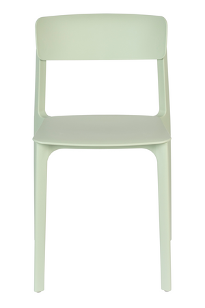 Fiberglass Modern Dining Chairs (4) | DF Clive | Oroa.com