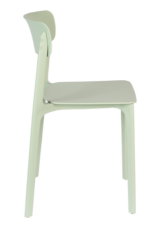 Fiberglass Modern Dining Chairs (4) | DF Clive | Oroa.com