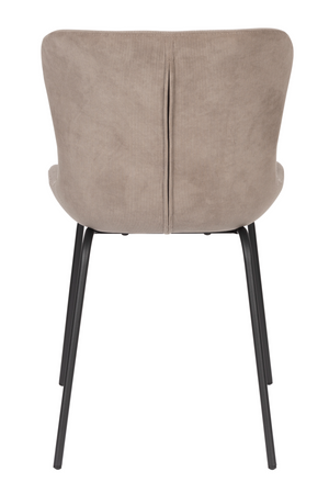 Upholstered Minimalist Dining Chairs (2) | DF Junzo | OROA.com