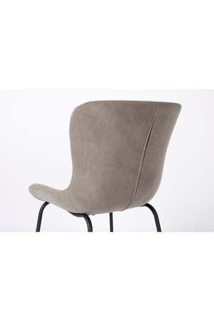 Upholstered Minimalist Dining Chairs (2) | DF Junzo | OROA.com