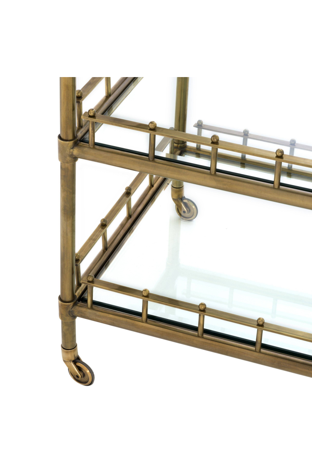 Vintage Brass Trolley | Eichholtz Scarlett | Oroa.com