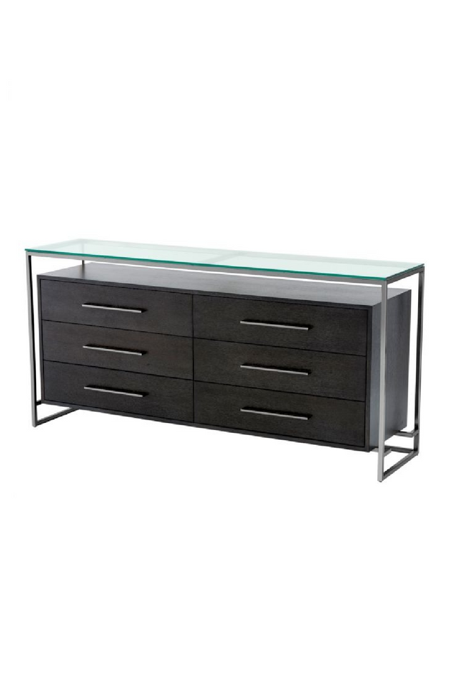 Black Oak 6-Drawer Dresser | Eichholtz Durand | Oroa.com