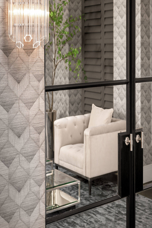 Gray Modern Chesterfield Chair | Eichholtz Cesare | Oroatrade.com