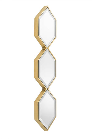 Hexagonal Beveled Trio Mirror Glass | Eichholtz Saronno | Oroa.com