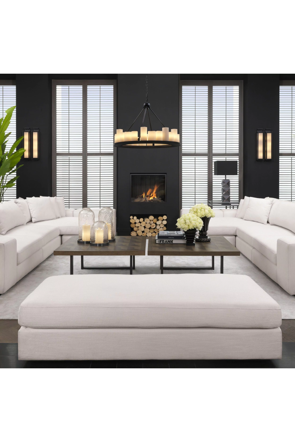 Black Candle Chandelier | Eichholtz Commodore | Oroa.com