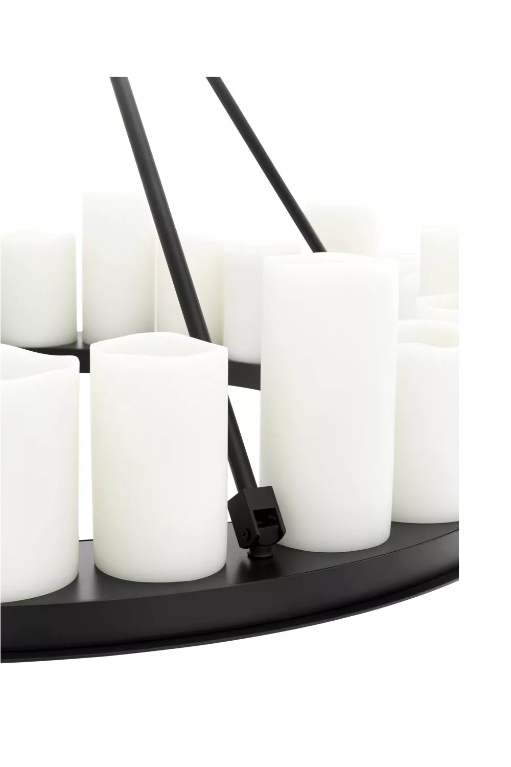 Black Candle Chandelier | Eichholtz Commodore | Oroa.com