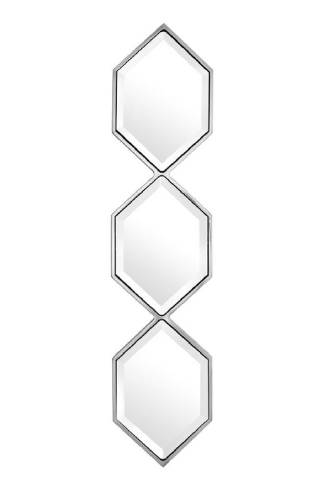 Hexagonal Beveled Trio Mirror Glass | Eichholtz Saronno | Oroa.com