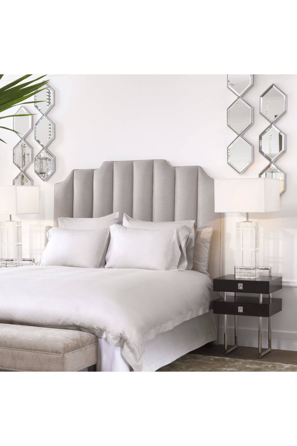 Hexagonal Beveled Trio Mirror Glass | Eichholtz Saronno | Oroa.com