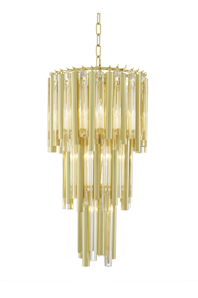 Layered Glass Chandelier | Eichholtz Gigi S | Oroatrade.com