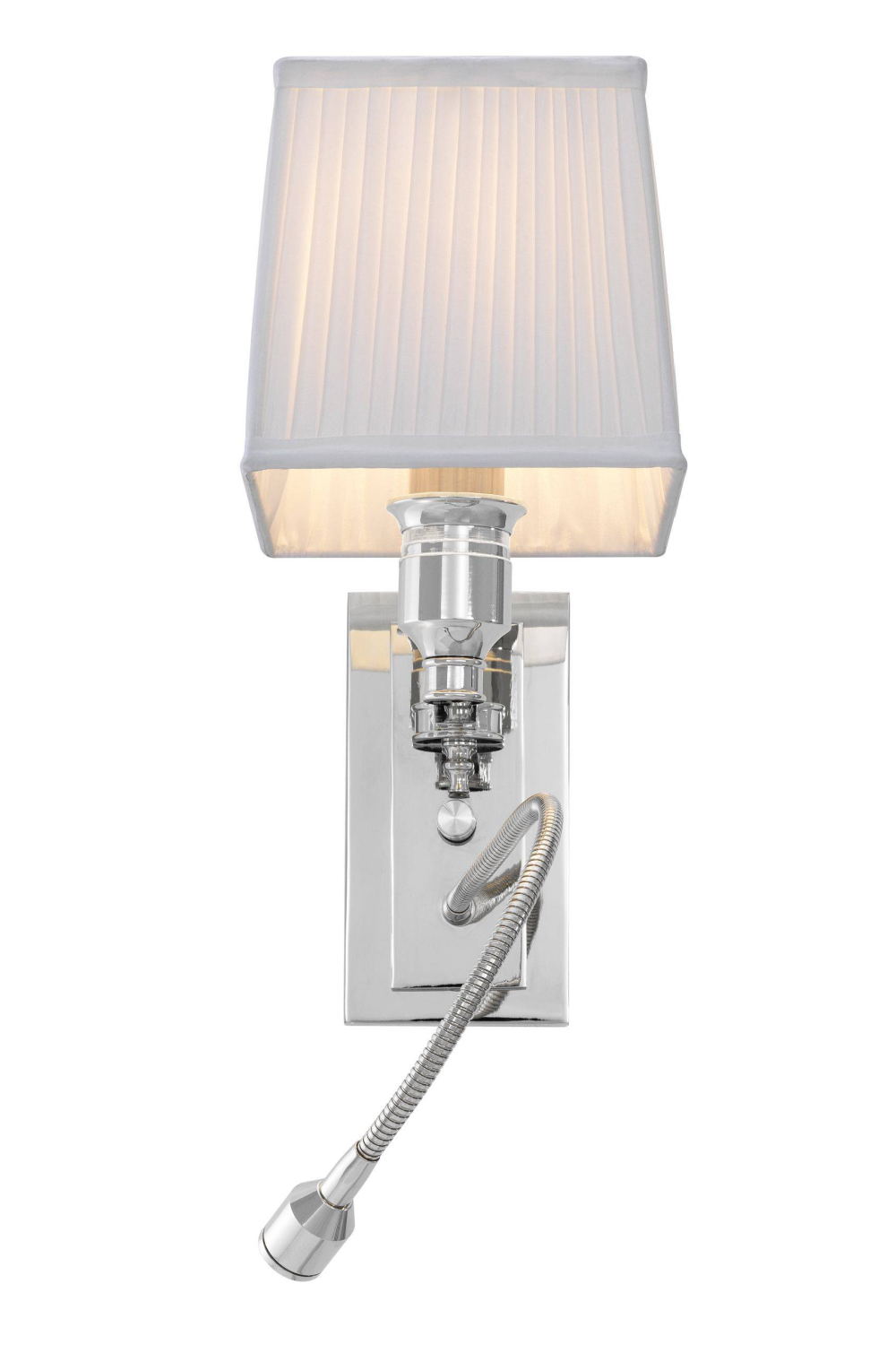 White Swing Arm With Picture Light | Eichholtz Ellington | OROA TRADE