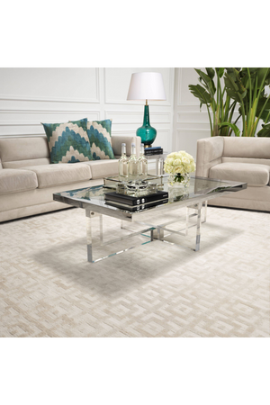 Cream Woven Viscose Carpet | Eichholtz Reeves | Oroa.com