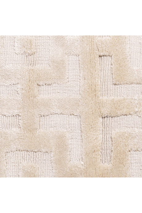 Cream Woven Viscose Carpet | Eichholtz Reeves | Oroa.com