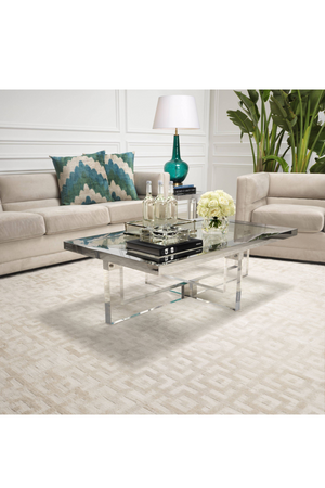Cream Woven Viscose Carpet | Eichholtz Reeves | Oroa.com