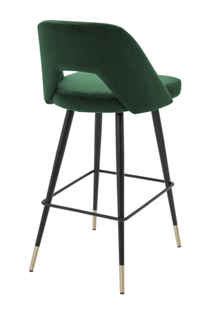 Velvet Bar Stool | Eichholtz Avorio | Oroa.com