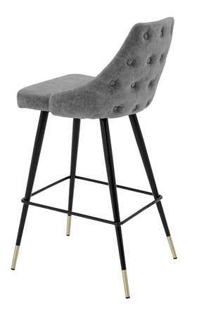 Buttoned Back Bar Stool | Eichholtz Cedro | Oroa.com