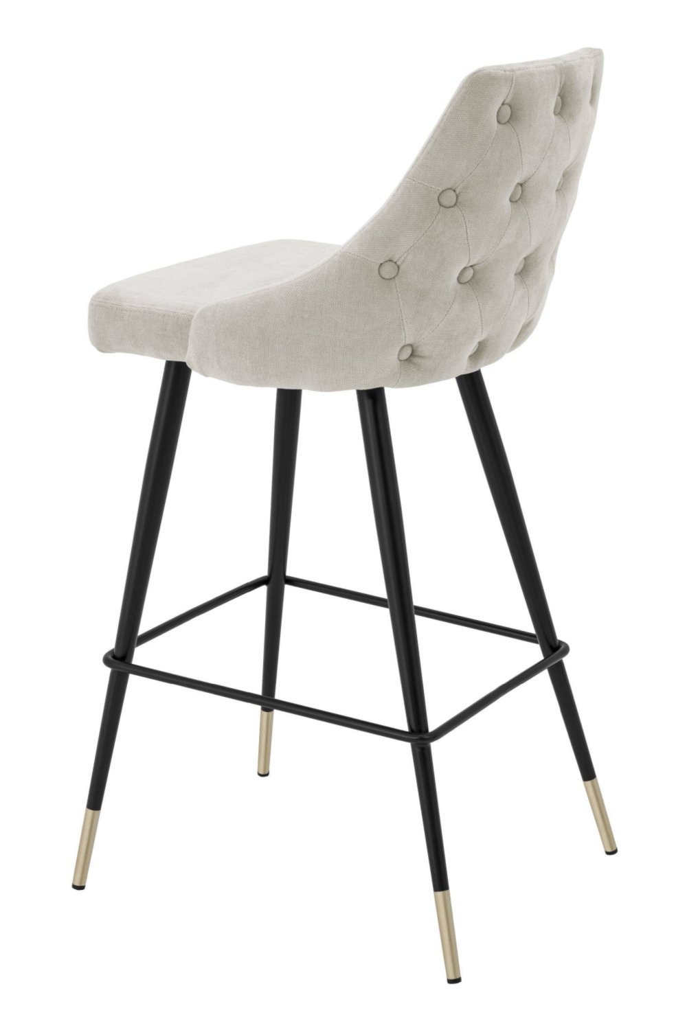 Buttoned Back Bar Stool | Eichholtz Cedro | Oroa.com