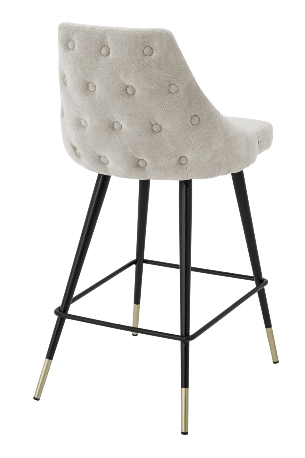 Beige Upholstered Counter Stool | Eichholtz Cedro | OROA TRADE