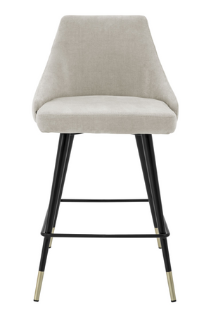 Beige Upholstered Counter Stool | Eichholtz Cedro | OROA TRADE