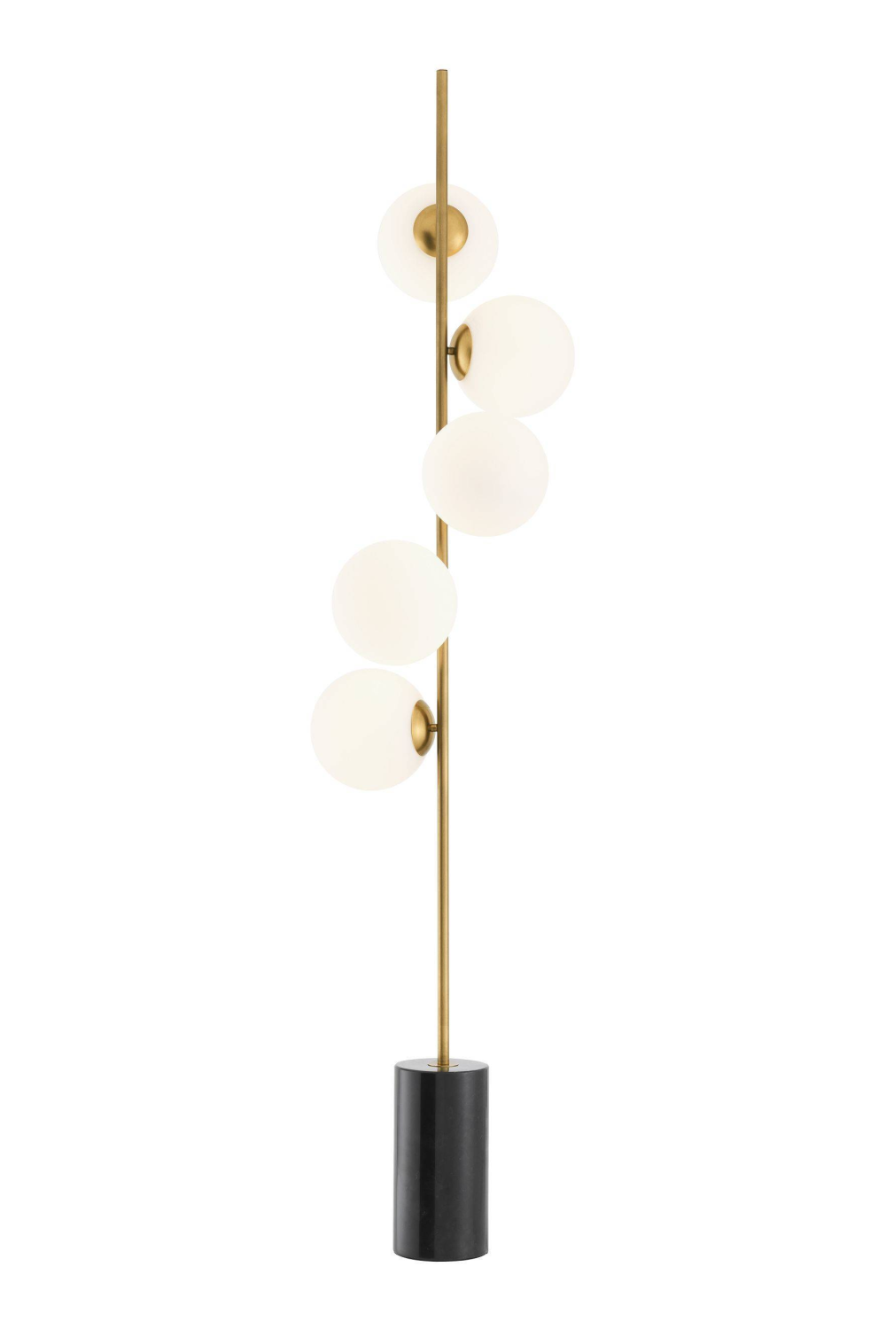 Globe Black Marble Floor Lamp | Eichholtz Tempo | Oroa.com