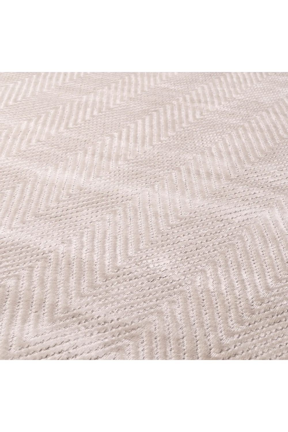 Off-White Carpet 7' x 10' | Eichholtz Herringbone | Oroa.com
