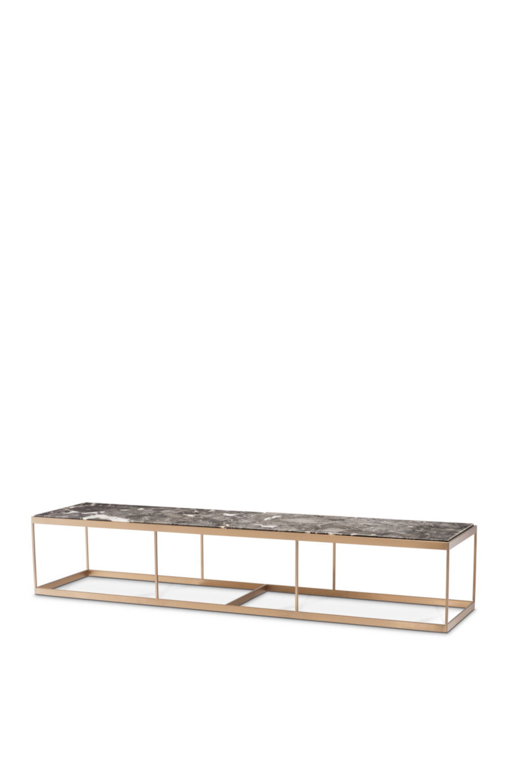 Marble Top Brass Frame Coffee Table | Eichholtz La Quinta | Oroa.com