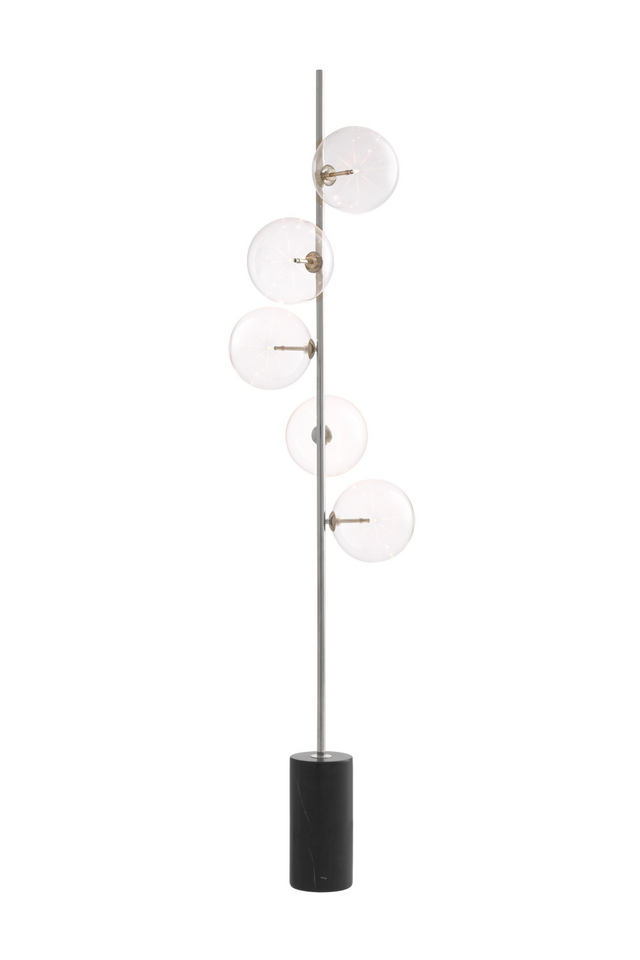Globe Black Marble Floor Lamp | Eichholtz Tempo | Oroa.com