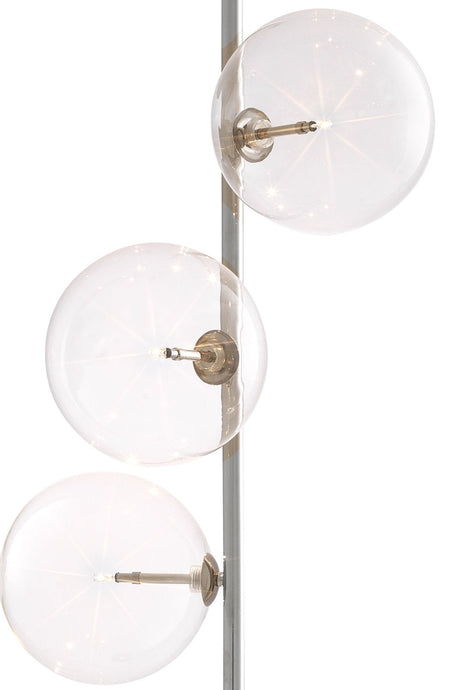 Globe Black Marble Floor Lamp | Eichholtz Tempo | Oroa.com