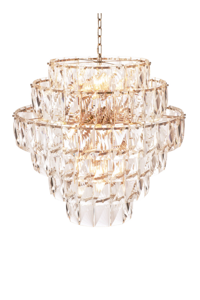 Glass Layered Chandelier L | Eichholtz Amazone | Oroa.com