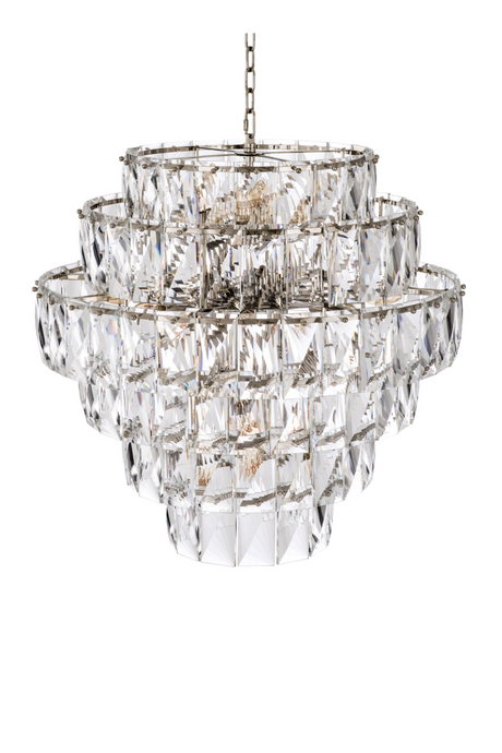 Glass Layered Chandelier L | Eichholtz Amazone | Oroa.com