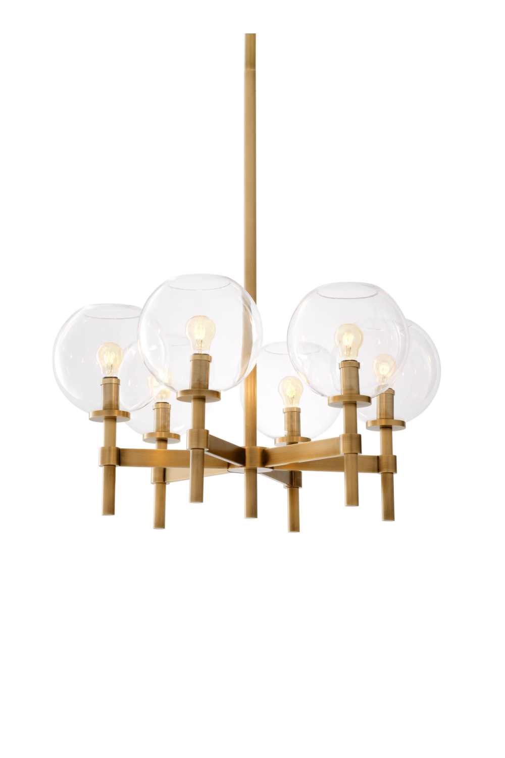 Brass Globe Chandelier | Eichholtz Jade | Oroa.com