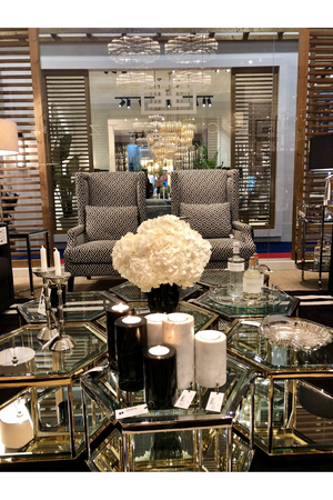 White Marble Tealight Holders (2) | Eichholtz Tobor | Oroa.com