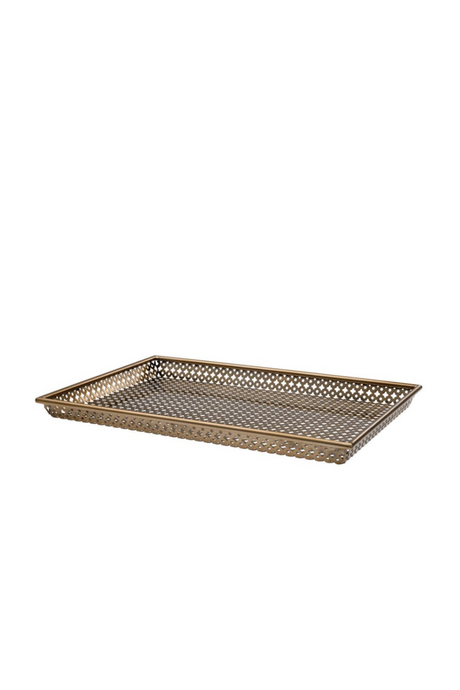Antique Brass Gold Rectangular Tray | Eichholtz Sirenuse | Oroa.com