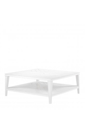 Square White Outdoor Coffee Table | Eichholtz Bell Rive | Oroa.com