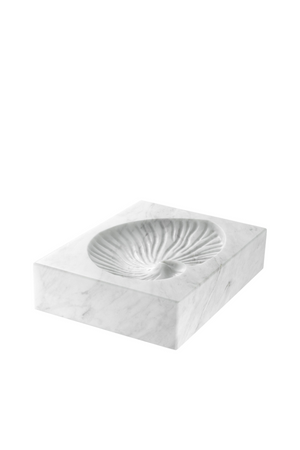 White Marble Shell Fossil | Eichholtz Conchiglia
