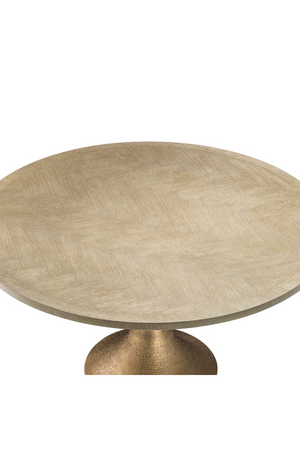 Round Oak Dining Table | Eichholtz Melchior | Oroa.com