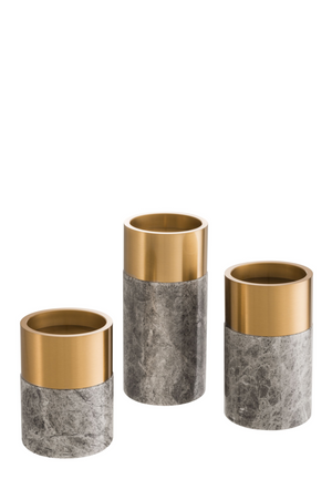 Marble Candle Holder Set (3) | Eichholtz Sierra | Oroa.com