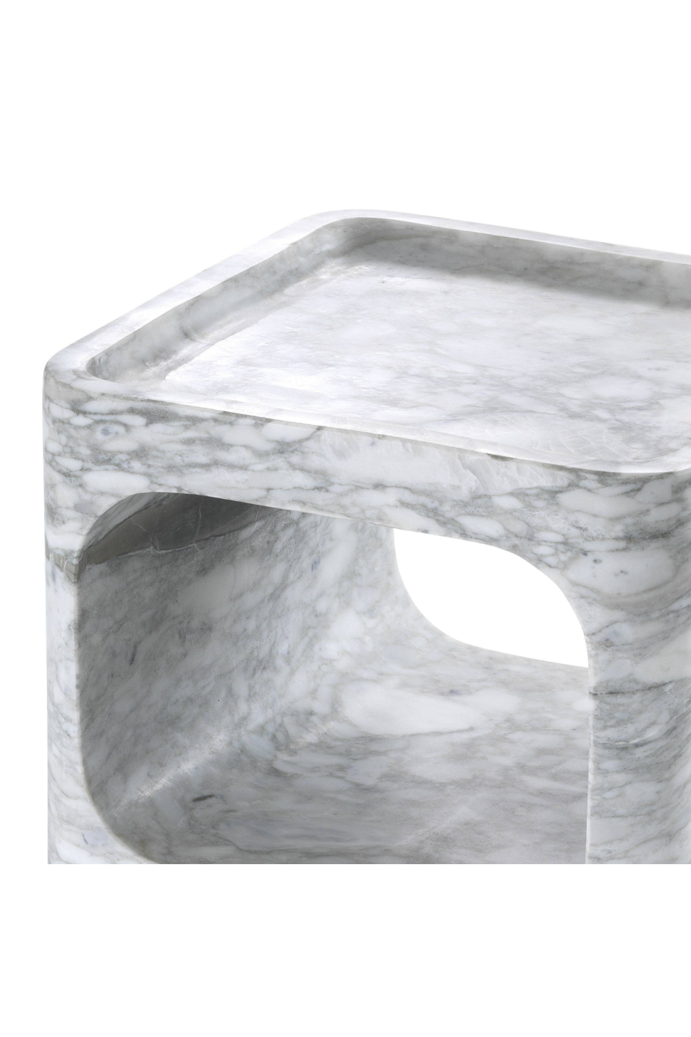 Carved Stone Side Table | Eichholtz Adler | Oroa.com