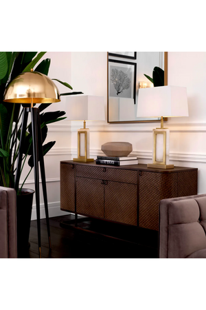 Woven Oak Dresser | Eichholtz Napa Valley | Oroa.com