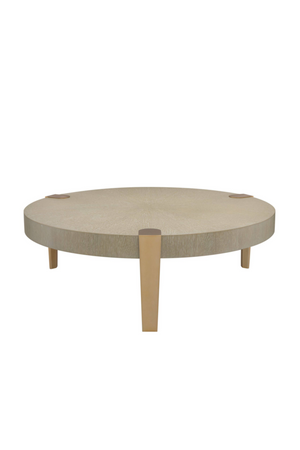 Round Oak Veneer Coffee Table | Eichholtz Oxnard | Oroa.com