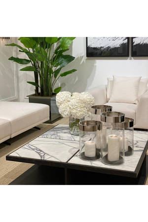 Clear Glass Hurricane L | Eichholtz Vertex | Oroa.com