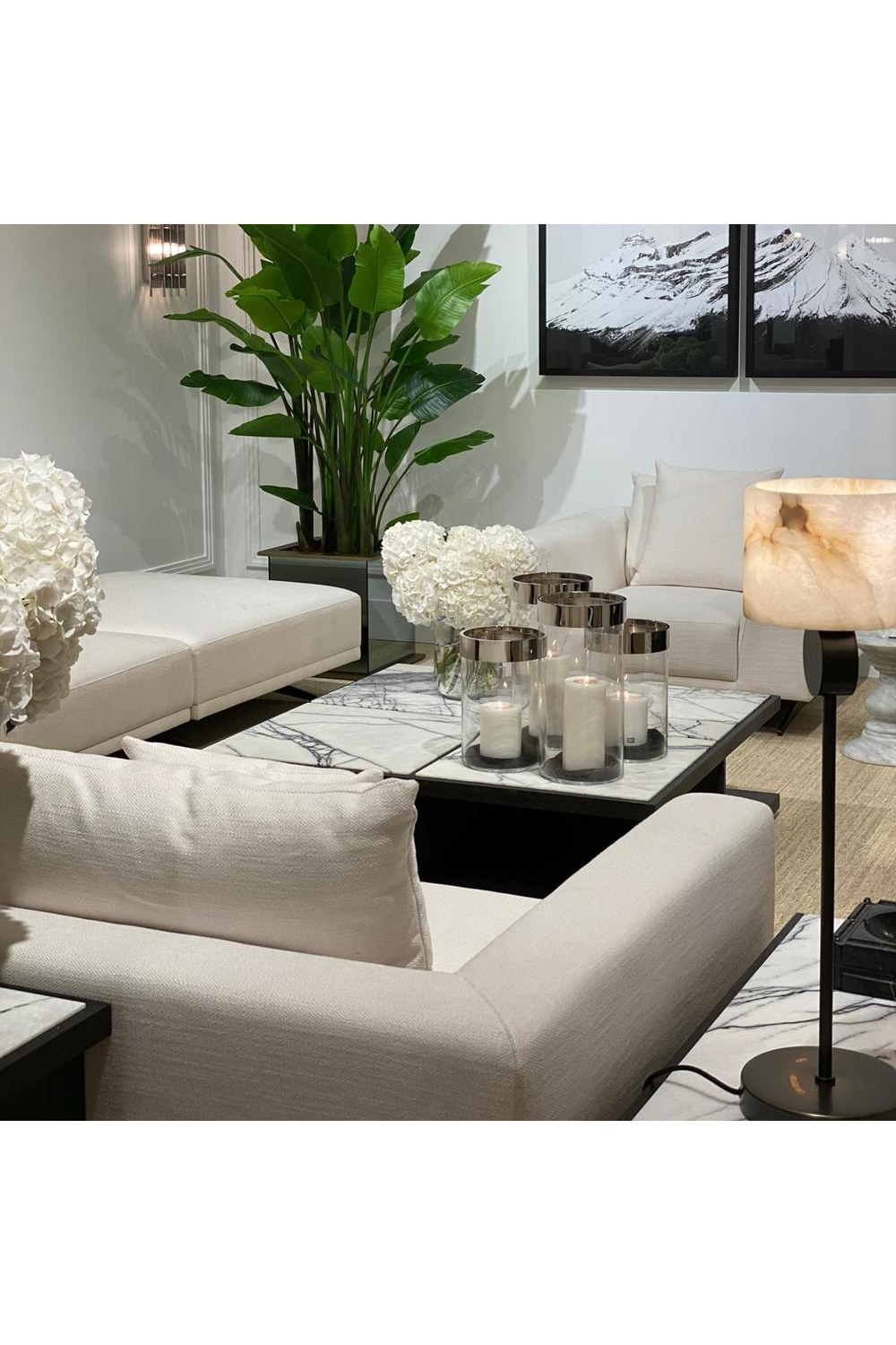 Clear Glass Hurricane L | Eichholtz Vertex | Oroa.com